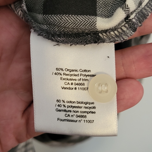 MEC Organic Cotton Button Down Long Sleeve Flannel - Picture 5 of 5